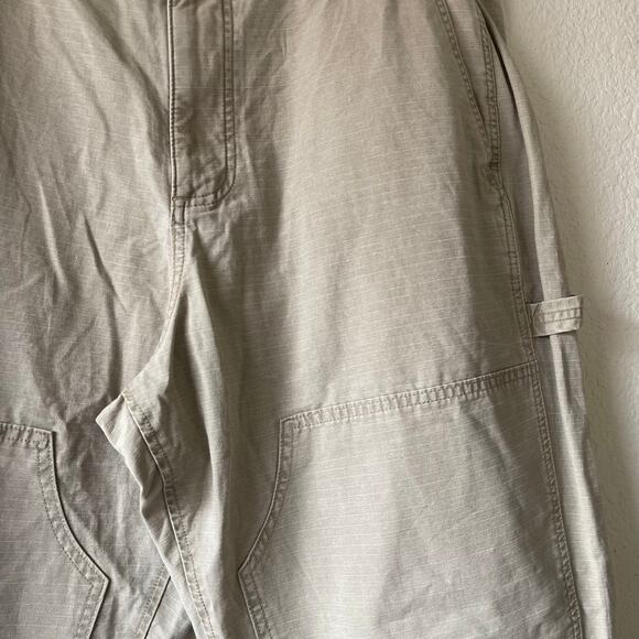 NEW Abercrombie and fitch men’s carpenter‎ utility work pants size 36x32 - Picture 2 of 7